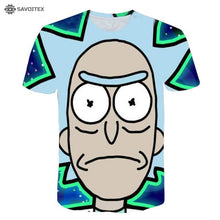 Load image into Gallery viewer, Rick And Morty T Shirt 3d Printed - Savoitex