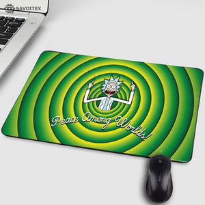 Rubber Small Mouse Pad Rick and Morty - Savoitex