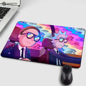 Rubber Small Mouse Pad Rick and Morty - Savoitex